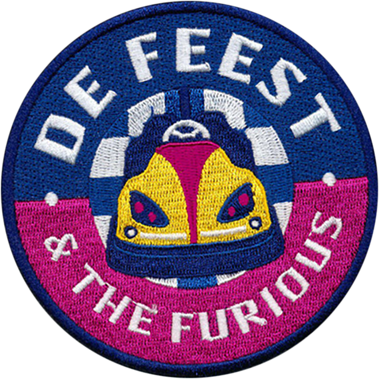 De Feest & The Furious - Bumper Embleem