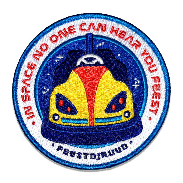 In Space No One Can Hear You Feest Embleem