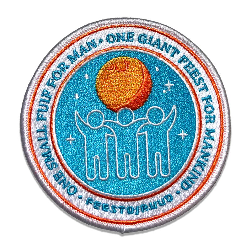 One Small Fuif For Man Embleem